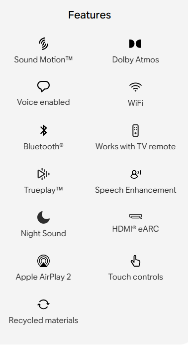 Theory Audio product features